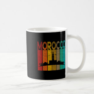Vintage Morocco Shirt, I Love Morocco Map Morocco Coffee Mug