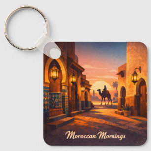 Vintage Morocco Travel - Moroccan Mornings Keychain
