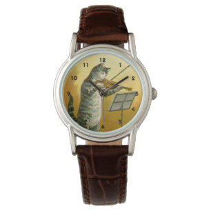 Vintage Mother Goose Nursery Rhyme Hey Diddle Watch