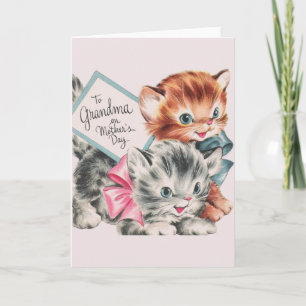 Vintage Mother's Day Card For Grandma