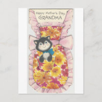 Vintage Mother's Day For Grandma With Apron