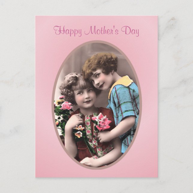 Vintage Mother's Day Postcard (Front)