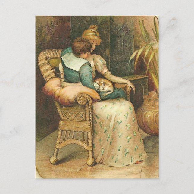 Vintage Mother's Day Postcard (Front)