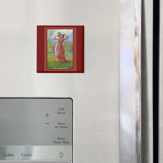 Vintage Mother's Day Sunny Hours Magnet (In Situ (Fridge))