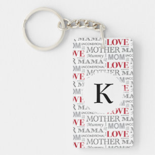 Vintage Mother's Love Mother's Day or Birthday Keychain