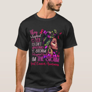 Vintage Motivational Suprt Breast Cancer Awareness T-Shirt