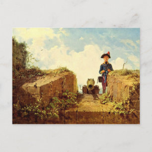 Vintage Motive - The Knitting Outpost Postcard