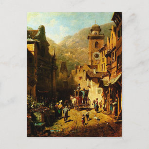 Vintage-Motive Visit of The Duke Postcard