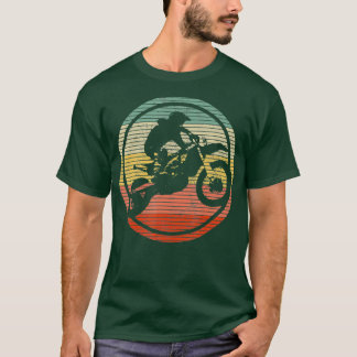 Vintage Motocross  Dirt Bike Enduro Biker  Gift T-Shirt