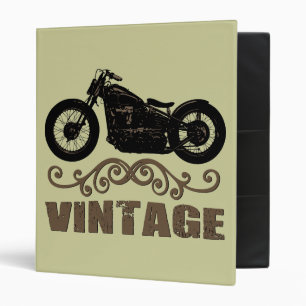 Vintage Motorbike Binder
