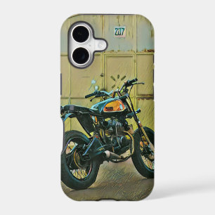 Vintage motorcycle art