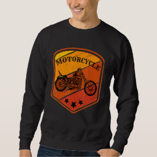 Vintage Motorcycle Biker Cool Motorcycles Sweatshirt