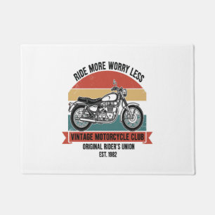 Vintage Motorcycle Club Est. 1982 Doormat