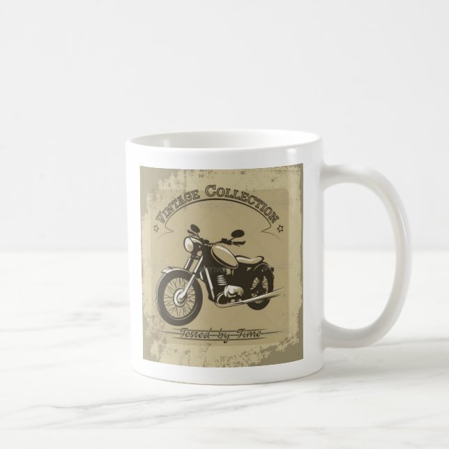 Vintage Motorcycle Mug  (Right)