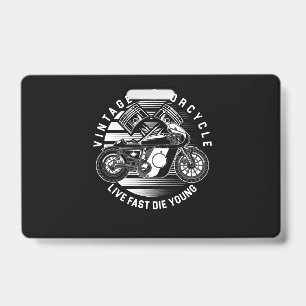 Vintage Motorcycle Racing Gift For Biker Badge