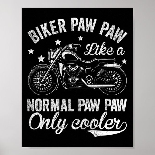 Vintage Motorcycle S For Men  Poster (Front)