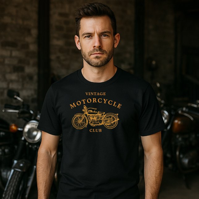 Vintage Motorcycle T-Shirt (Creator Uploaded)
