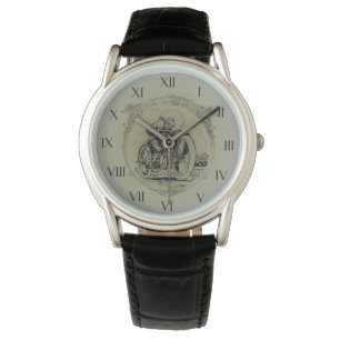 Vintage Motorcycle watch design