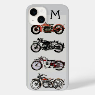 VINTAGE MOTORCYCLES MONOGRAM Case-Mate iPhone 14 CASE