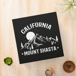 Vintage Mount Shasta California Travel Binder