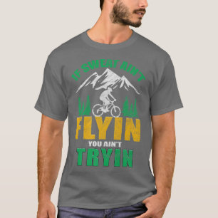 Vintage Mountain Bike Biker Cyclist Bicycle Rider T-Shirt
