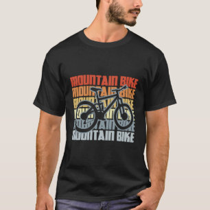 Vintage Mountain Bike Enthusiast Mountain Bicycle T-Shirt
