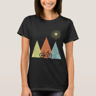 Vintage Mountain Bike MTB Bicycle Cycling Cyclist  T-Shirt