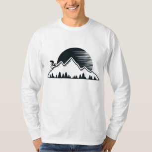 Vintage Mountain Bike - Outdoor MTB Downhill Bikin T-Shirt