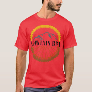 Vintage Mountain Bike Tire Downhill MTB Lovers Bik T-Shirt