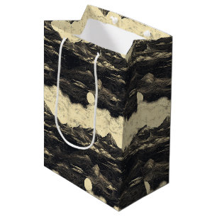 Vintage Mountain Clouds Landscape (5) Medium Gift Bag
