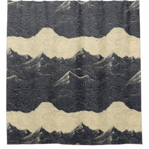 Vintage Mountain Clouds Landscape (6)