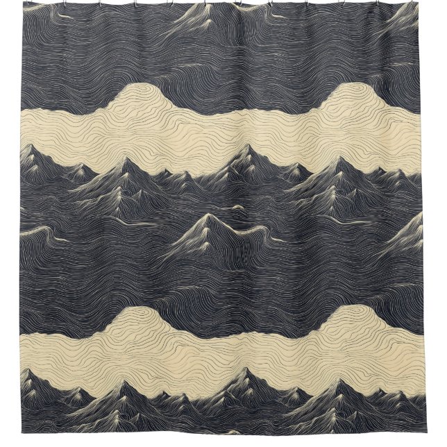 Vintage Mountain Clouds Landscape (6) (Front)