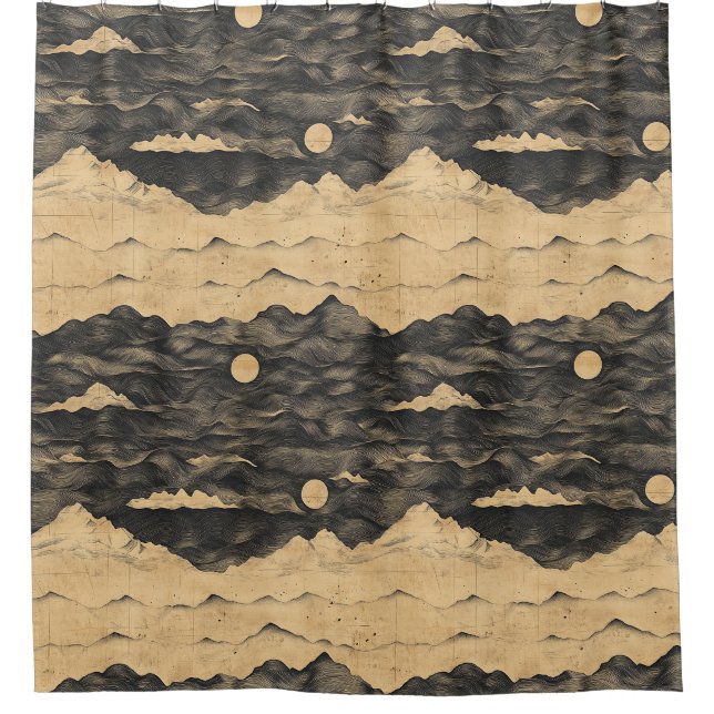 Vintage Mountain Clouds Landscape (7) (Front)