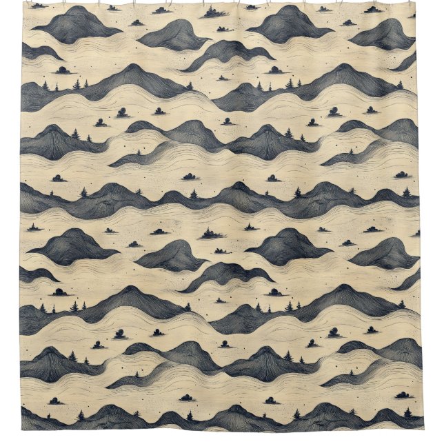 Vintage Mountain Clouds Landscape (8) (Front)