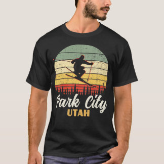 Vintage Mountain Ski Vacation   1  T-Shirt