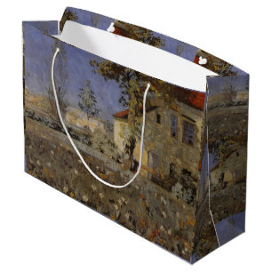 Vintage Mourier-Petersen House in Garden Large Gift Bag