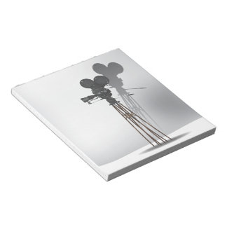vintage movie film camera hollywood "vintage movie notepad