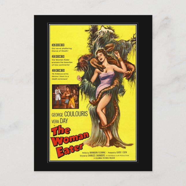 Vintage movie horror - postcard (Front)