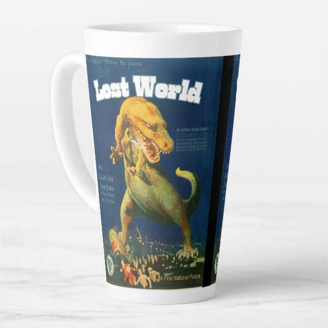 Vintage Movie Poster Latte Mug (Left Angle)
