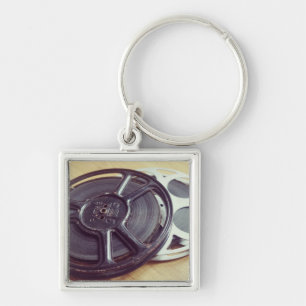 Vintage Movie reel film Keychain