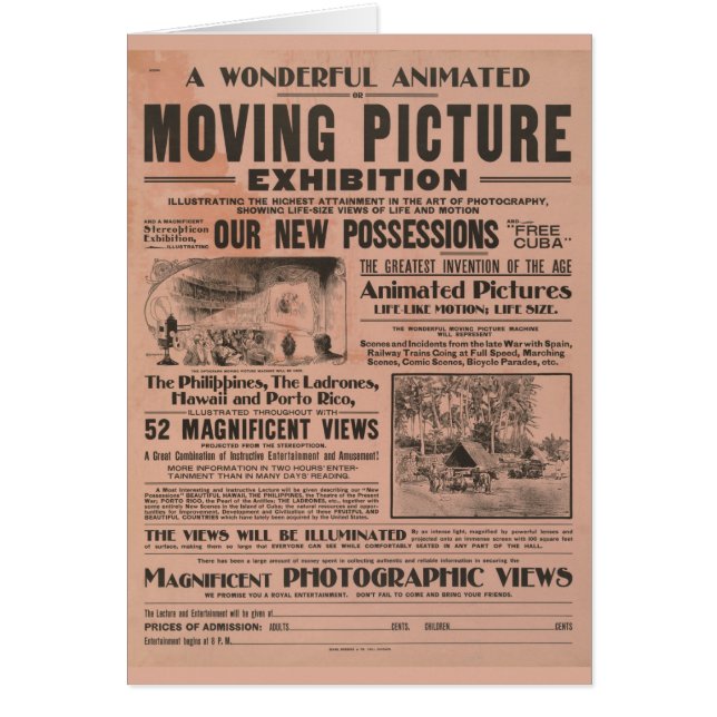 Vintage Moving Picture Exhibition (Front)