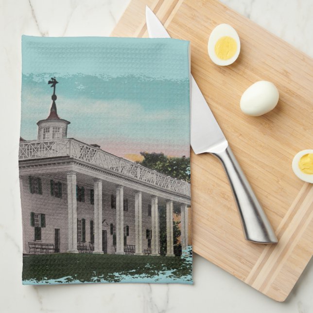 Vintage Mt. Vernon Kitchen Towel (Quarter Fold)