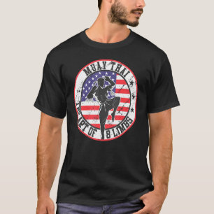 Vintage Muay Thai Karate Boxing Mixed Martial Arts T-Shirt