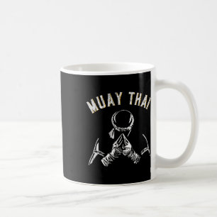 Vintage Muay Thai Training Mma Kickboxing Coffee Mug