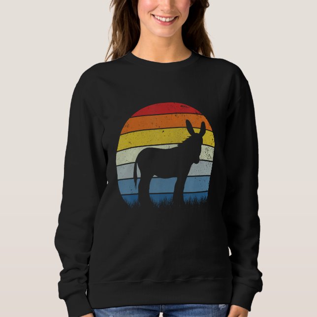 Vintage mule donkey sweatshirt (Front)