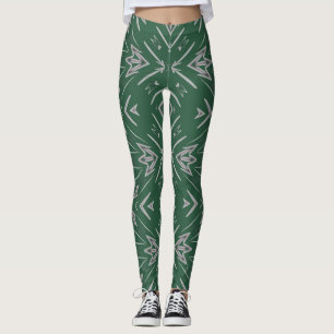 Vintage multicolor "Ratti_Creative_Arts" Leggings
