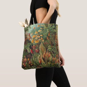 Vintage Muscinae, Moss Plants by Ernst Haeckel Tote Bag