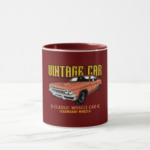Vintage Muscle Car Lovers Mug