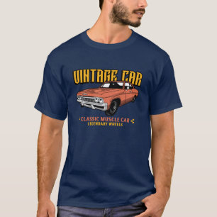 Vintage Muscle Car Lovers T-Shirt