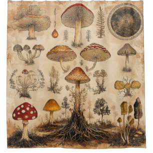Vintage Mushroom Botanical Chart (6)